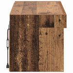 Casa si Gradina - Mobilier - Comode si corpuri - Comode - Cabinet TV Pe perete Lemn Vechi 60 x 30 x 30 cm Lemn compozit - Infinity.ro