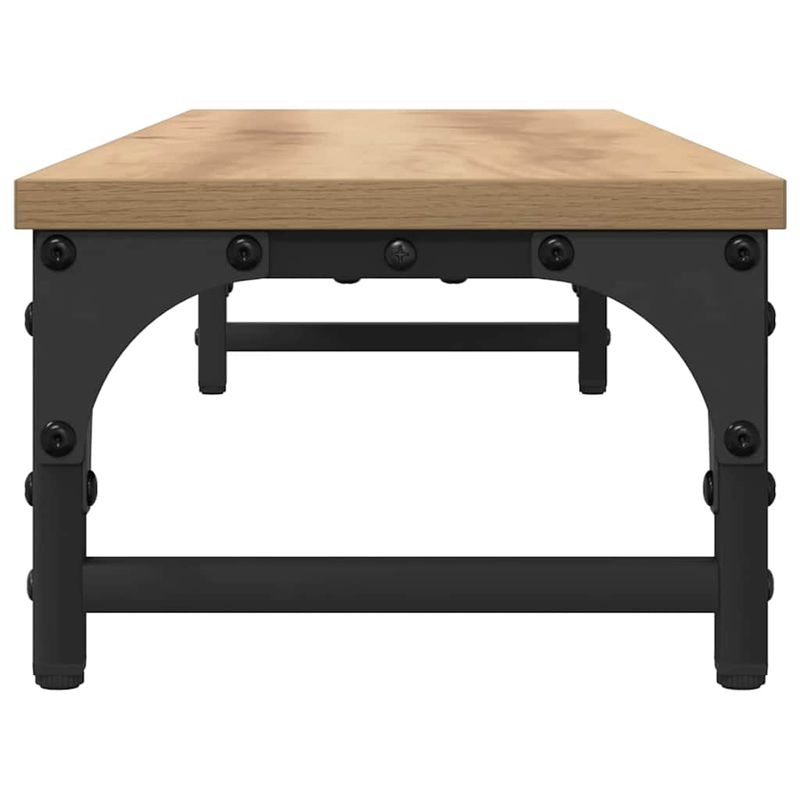 Laptop, Telefoane si Tablete - Laptopuri si accesorii - Accesorii Laptop - Standuri/Coolere notebook - Suport pentru monitor Stejar Artizanal 85 x 23 x 15,5 cm - Infinity.ro