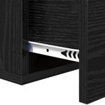 Casa si Gradina - Mobilier - Comode si corpuri - Noptiere - Noptiera suspendata Stejar Negru 35 x 35 x 20 cm Lemn compozit - Infinity.ro