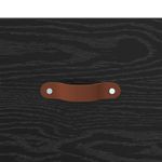 Casa si Gradina - Mobilier - Comode si corpuri - Noptiere - Noptiera suspendata Stejar Negru 35 x 35 x 20 cm Lemn compozit - Infinity.ro