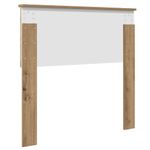 Casa si Gradina - Mobilier - Paturi si accesorii - Accesorii paturi - Tablie de pat cu aripioare verde inchis 183x23x78/88 cm catifea - Infinity.ro