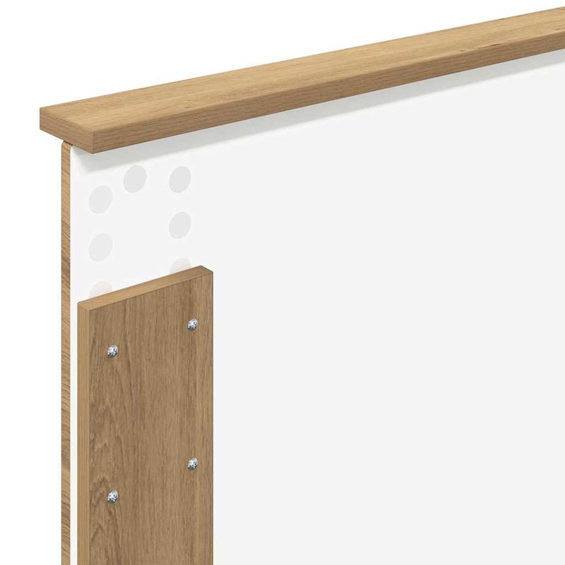 Casa si Gradina - Mobilier - Paturi si accesorii - Accesorii paturi - Tablie de pat cu aripioare verde inchis 183x23x78/88 cm catifea - Infinity.ro