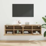 Casa si Gradina - Mobilier - Comode si corpuri - Comode - Dulapuri pentru TV 2 pcs Stejar Artizanal 60 x 30 x 30 cm - Infinity.ro