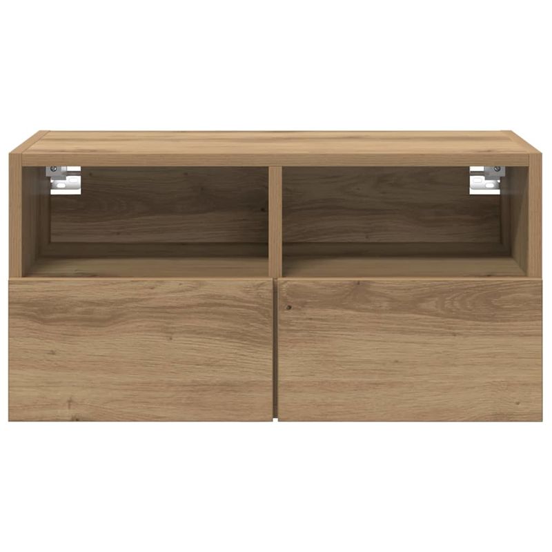 Casa si Gradina - Mobilier - Comode si corpuri - Comode - Dulapuri pentru TV 2 pcs Stejar Artizanal 60 x 30 x 30 cm - Infinity.ro
