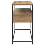 Casa si Gradina - Mobilier - Comode si corpuri - Console - Masa de consola cu sertar Stejar Artizanal 100 x 40 x 75 cm - Infinity.ro