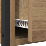 Casa si Gradina - Mobilier - Comode si corpuri - Console - Masa de consola cu sertar Stejar Artizanal 100 x 40 x 75 cm - Infinity.ro