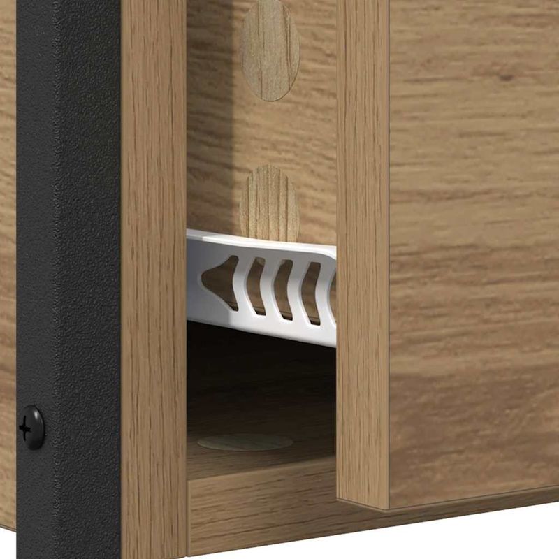 Casa si Gradina - Mobilier - Comode si corpuri - Console - Masa de consola cu sertar Stejar Artizanal 100 x 40 x 75 cm - Infinity.ro