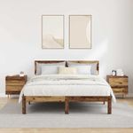 Casa si Gradina - Mobilier - Comode si corpuri - Noptiere - Noptiera cu sertar 2 pcs Lemn Vechi 40 x 35 x 47,5 cm - Infinity.ro