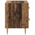 Casa si Gradina - Mobilier - Comode si corpuri - Noptiere - Noptiera cu sertar 2 pcs Lemn Vechi 40 x 35 x 47,5 cm - Infinity.ro