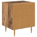 Casa si Gradina - Mobilier - Comode si corpuri - Noptiere - Noptiera cu sertar 2 pcs Lemn Vechi 40 x 35 x 47,5 cm - Infinity.ro