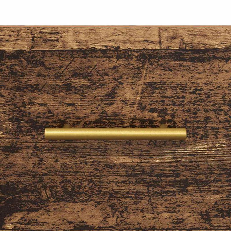 Casa si Gradina - Mobilier - Comode si corpuri - Noptiere - Noptiera cu sertar 2 pcs Lemn Vechi 40 x 35 x 47,5 cm - Infinity.ro