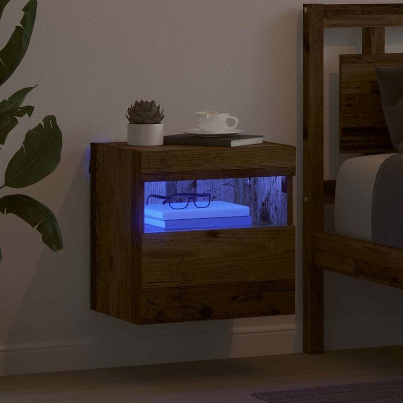 Casa si Gradina - Mobilier - Comode si corpuri - Comode - Dulap TV de perete Lemn Vechi 40 x 30 x 40 cm Lemn compozit - Infinity.ro