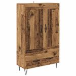 Casa si Gradina - Mobilier - Comode si corpuri - Corpuri bucatarie - Bufet cu sertar Lemn Vechi 69,5 x 31 x 115 cm Lemn compozit - Infinity.ro