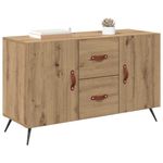 Casa si Gradina - Mobilier - Comode si corpuri - Comode - Bufet cu sertar Stejar Artizanal 100 x 36 x 60 cm Lemn compozit - Infinity.ro