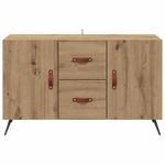 Casa si Gradina - Mobilier - Comode si corpuri - Comode - Bufet cu sertar Stejar Artizanal 100 x 36 x 60 cm Lemn compozit - Infinity.ro