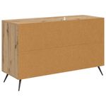 Casa si Gradina - Mobilier - Comode si corpuri - Comode - Bufet cu sertar Stejar Artizanal 100 x 36 x 60 cm Lemn compozit - Infinity.ro