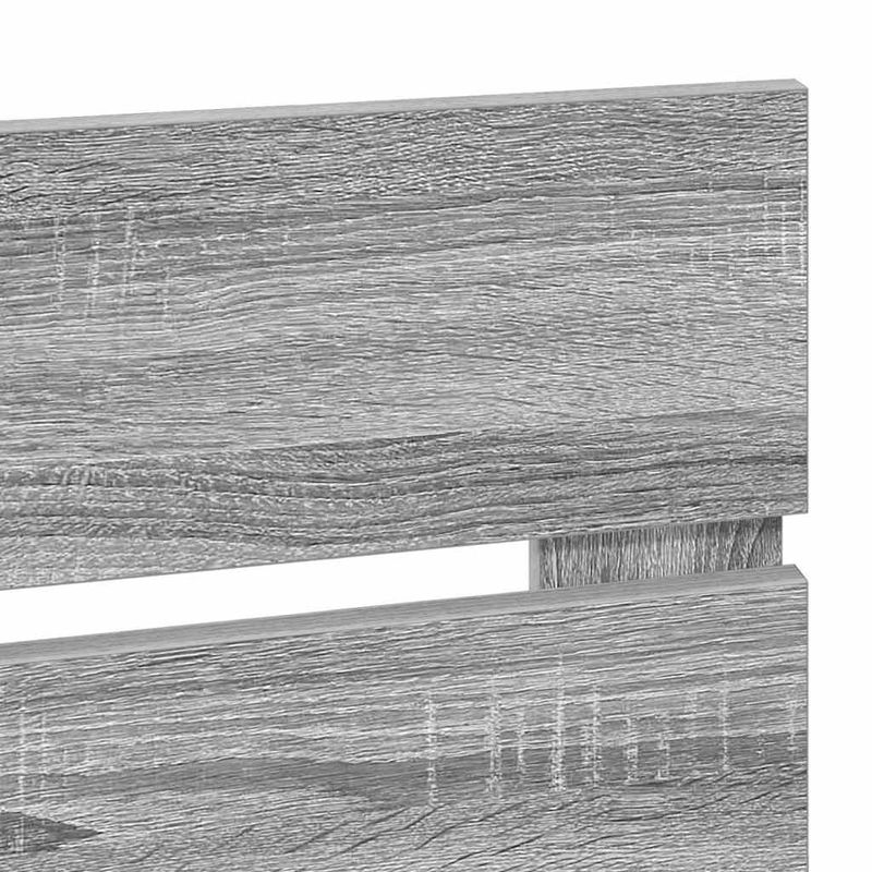 Casa si Gradina - Mobilier - Paturi si accesorii - Accesorii paturi - Tablie de pat cu aripioare gri deschis 183x16x118/128 cm textil - Infinity.ro