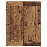 Casa si Gradina - Mobilier - Comode si corpuri - Comode - Dulap montat pe perete Lemn Vechi 69,5 x 34 x 90 cm - Infinity.ro