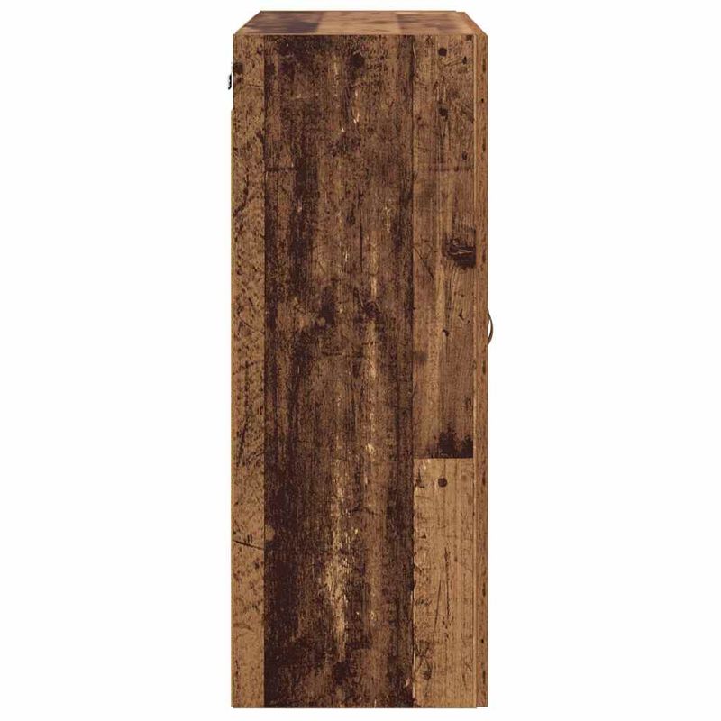 Casa si Gradina - Mobilier - Comode si corpuri - Comode - Dulap montat pe perete Lemn Vechi 69,5 x 34 x 90 cm - Infinity.ro