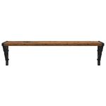 Casa si Gradina - Mobilier - Biblioteci si rafturi - Rafturi - Semele de perete cu raft 2 pcs Lemn Vechi 60 x 15 x 15,5 cm - Infinity.ro