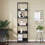 Casa si Gradina - Mobilier - Biblioteci si rafturi - Biblioteci - Raft pentru carti Stejar Negru 50 x 33 x 188,5 cm Lemn compozit - Infinity.ro