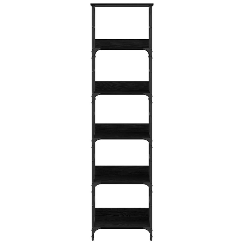 Casa si Gradina - Mobilier - Biblioteci si rafturi - Biblioteci - Raft pentru carti Stejar Negru 50 x 33 x 188,5 cm Lemn compozit - Infinity.ro