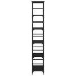 Casa si Gradina - Mobilier - Biblioteci si rafturi - Biblioteci - Raft pentru carti Stejar Negru 50 x 33 x 188,5 cm Lemn compozit - Infinity.ro