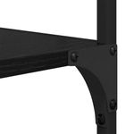 Casa si Gradina - Mobilier - Biblioteci si rafturi - Biblioteci - Raft pentru carti Stejar Negru 50 x 33 x 188,5 cm Lemn compozit - Infinity.ro