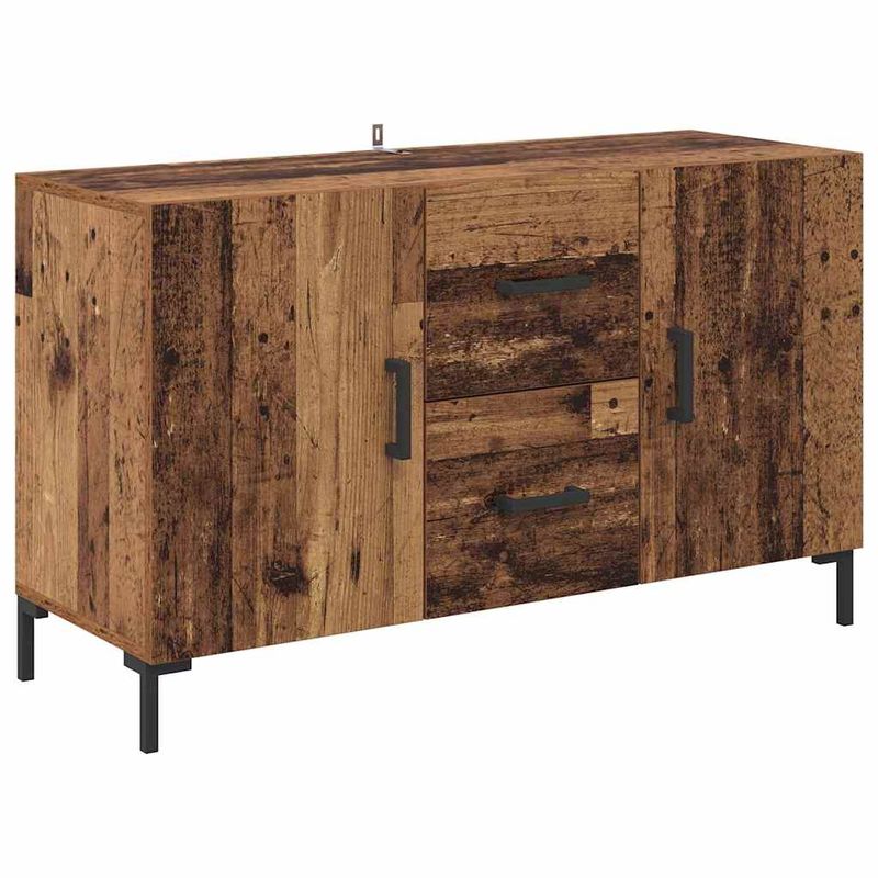 Casa si Gradina - Mobilier - Comode si corpuri - Comode - Bufet cu sertar Lemn Vechi 100 x 36 x 60 cm Lemn compozit - Infinity.ro
