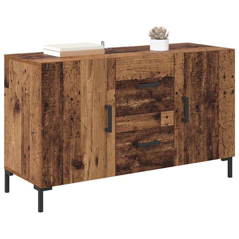 Casa si Gradina - Mobilier - Comode si corpuri - Comode - Bufet cu sertar Lemn Vechi 100 x 36 x 60 cm Lemn compozit - Infinity.ro