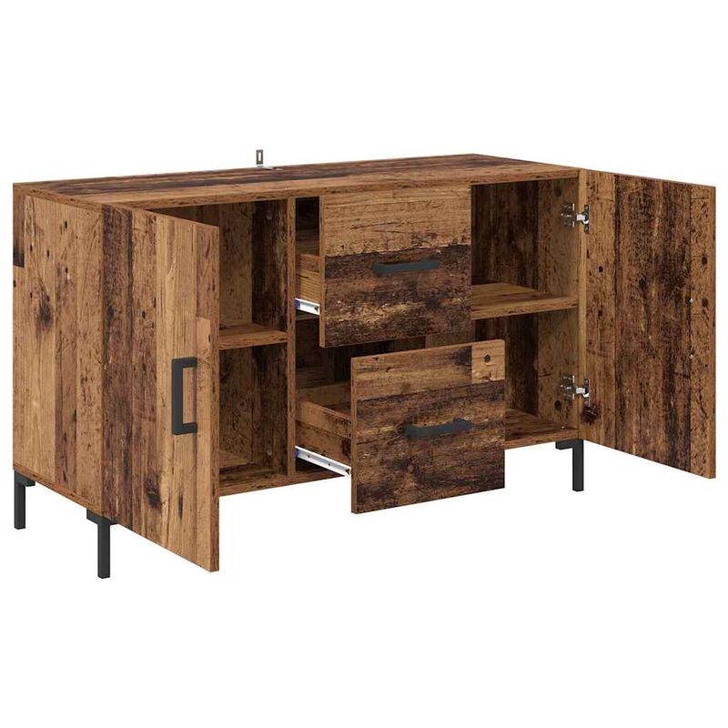 Casa si Gradina - Mobilier - Comode si corpuri - Comode - Bufet cu sertar Lemn Vechi 100 x 36 x 60 cm Lemn compozit - Infinity.ro