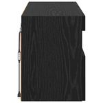 Casa si Gradina - Mobilier - Comode si corpuri - Comode - Dulap TV de perete Stejar Negru 100 x 30 x 40 cm Lemn compozit - Infinity.ro
