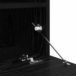 Casa si Gradina - Mobilier - Comode si corpuri - Comode - Dulap TV de perete Stejar Negru 100 x 30 x 40 cm Lemn compozit - Infinity.ro