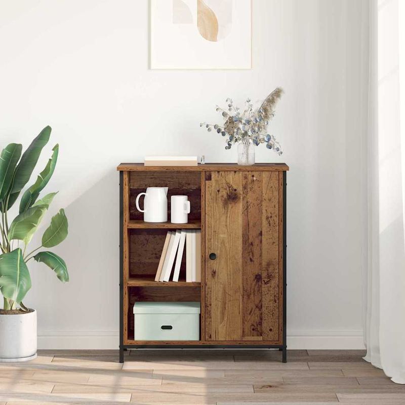 Casa si Gradina - Mobilier - Comode si corpuri - Comode - Bufet Lemn Vechi 70 x 30 x 80 cm Lemn compozit - Infinity.ro