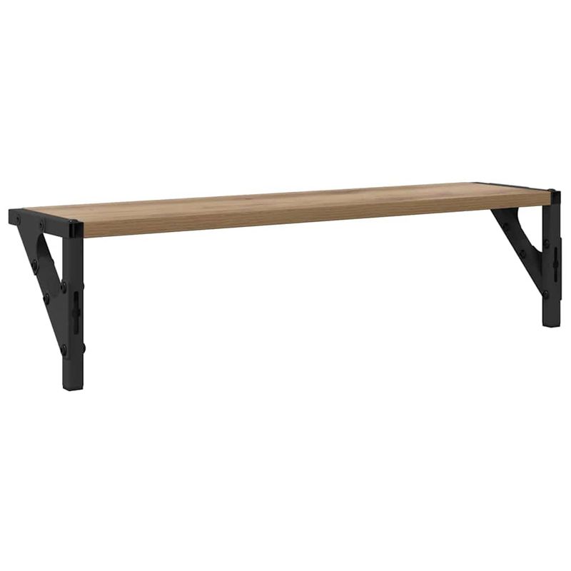 Casa si Gradina - Mobilier - Biblioteci si rafturi - Rafturi - Semele de perete 2 pcs Stejar Artizanal 60 x 15 x 15,5 cm - Infinity.ro