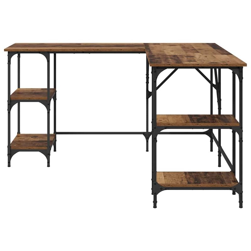 Casa si Gradina - Mobilier - Mese si birouri - Birouri - Birou Lemn Vechi 139 x 139 x 75 cm Lemn compozit - Infinity.ro