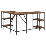 Casa si Gradina - Mobilier - Mese si birouri - Birouri - Birou Lemn Vechi 139 x 139 x 75 cm Lemn compozit - Infinity.ro