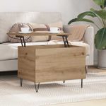 Casa si Gradina - Mobilier - Mese si birouri - Masute de cafea - Masa de cafea Stejar Artizanal 60 x 44,5 x 45 cm Lemn compozit - Infinity.ro