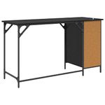 Casa si Gradina - Mobilier - Mese si birouri - Birouri - Birou de calculator Stejar Negru 131 x 48 x 75 cm Lemn compozit - Infinity.ro