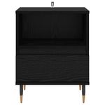 Casa si Gradina - Mobilier - Comode si corpuri - Noptiere - Noptiera Stejar Negru 40 x 35 x 50 cm Lemn compozit - Infinity.ro
