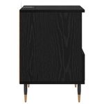 Casa si Gradina - Mobilier - Comode si corpuri - Noptiere - Noptiera Stejar Negru 40 x 35 x 50 cm Lemn compozit - Infinity.ro
