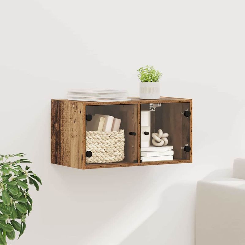 Casa si Gradina - Mobilier - Dulapuri si sifoniere - Dulapuri - Dulap de perete Lemn Vechi 68 x 37 x 35 cm Lemn compozit - Infinity.ro
