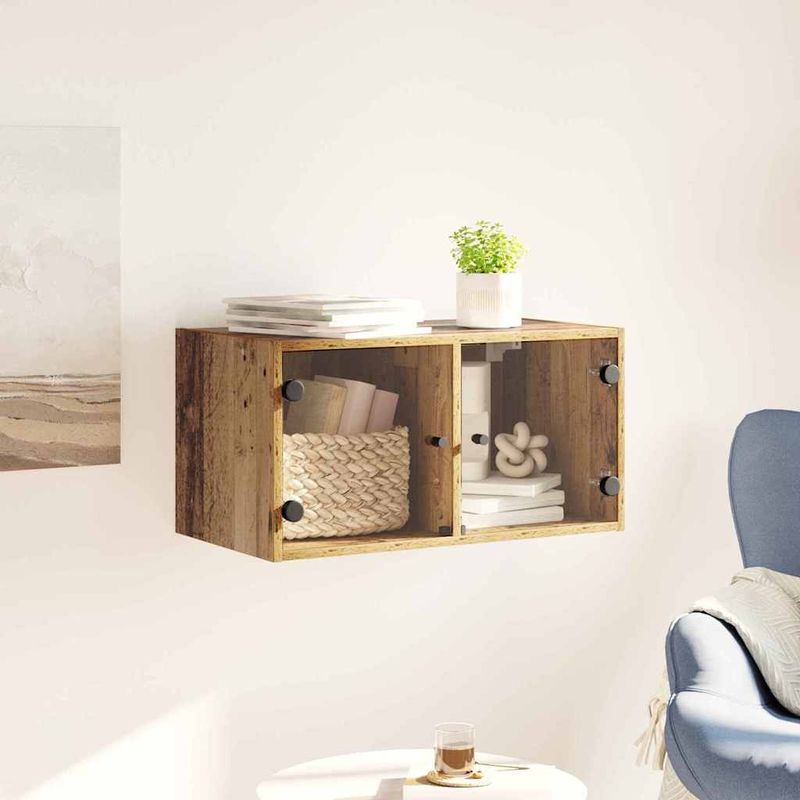 Casa si Gradina - Mobilier - Dulapuri si sifoniere - Dulapuri - Dulap de perete Lemn Vechi 68 x 37 x 35 cm Lemn compozit - Infinity.ro