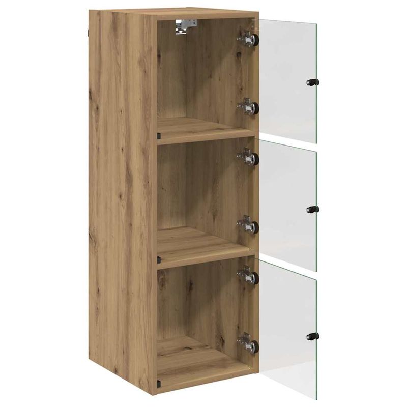 Casa si Gradina - Mobilier - Dulapuri si sifoniere - Dulapuri - Dulap de perete Stejar Artizanal 35 x 37 x 102 cm Lemn compozit - Infinity.ro
