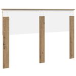 Casa si Gradina - Mobilier - Paturi si accesorii - Accesorii paturi - Tablie de pat cu aripioare negru 183x23x78/88 cm textil - Infinity.ro