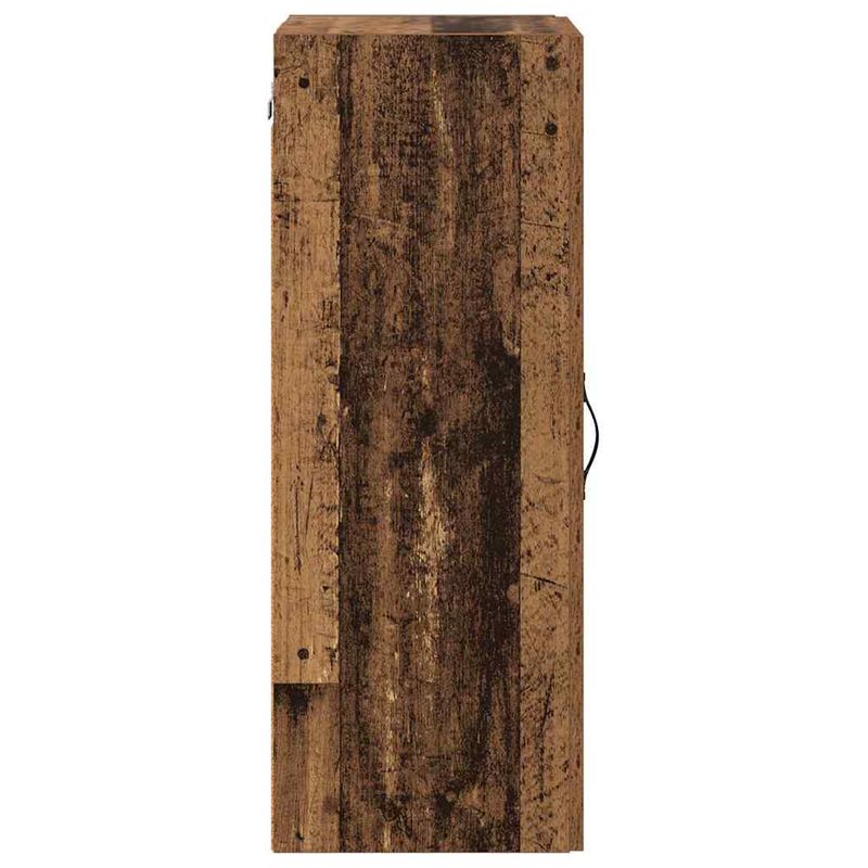 Casa si Gradina - Mobilier - Comode si corpuri - Comode - Dulap montat pe perete Lemn Vechi 34,5 x 34 x 90 cm - Infinity.ro