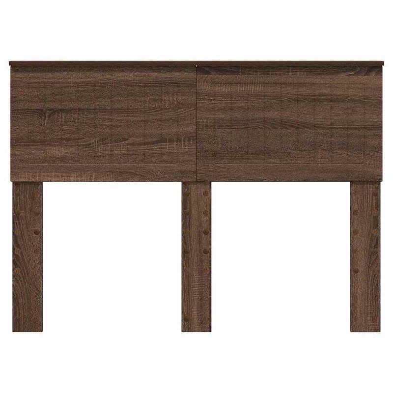 Casa si Gradina - Mobilier - Paturi si accesorii - Accesorii paturi - Tablie de pat cu aripioare, negru, 83x16x118/128 cm, textil - Infinity.ro