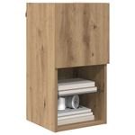 Casa si Gradina - Mobilier - Comode si corpuri - Comode - Sifonieri pentru TV montate pe perete 2 pcs Stejar Artizanal - Infinity.ro