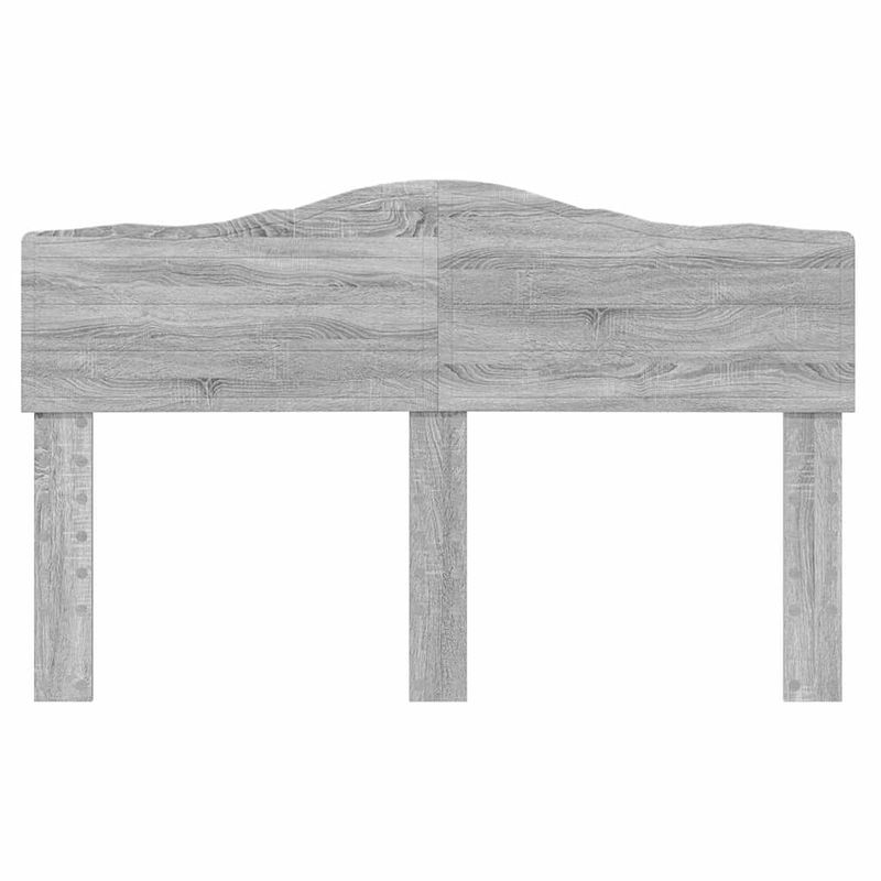 Casa si Gradina - Mobilier - Paturi si accesorii - Accesorii paturi - Tablie de pat cu aripioare crem 203x23x78/88 cm textil - Infinity.ro
