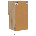 Casa si Gradina - Mobilier - Comode si corpuri - Comode - Sifonieri pentru TV montate pe perete 2 pcs Stejar Artizanal - Infinity.ro